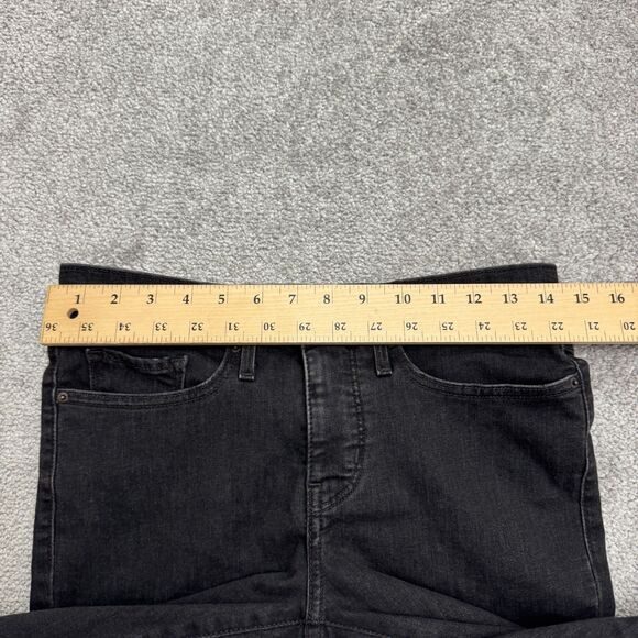 Levi's 311 Shaping Skinny Denim Jeans Womens 27x30 Black Mid Rise Casual Stretch - Picture 12 of 16